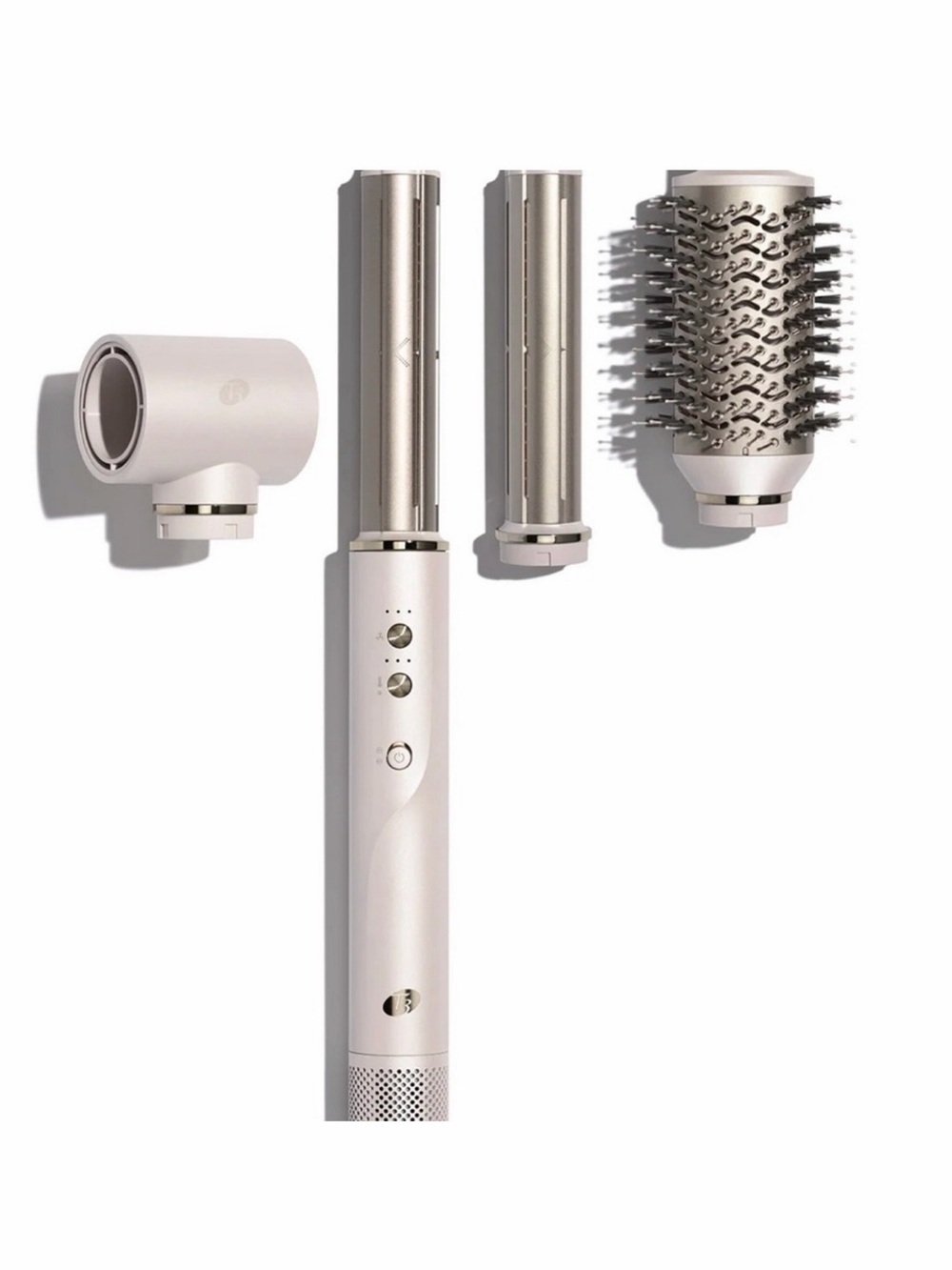 T3 Multi-Styler Set in Pale Pink and Metallic Silver